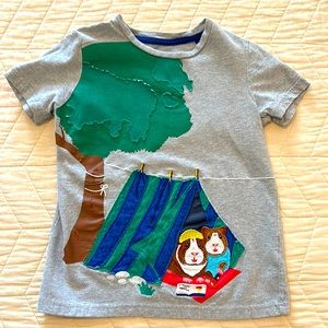 Mini Boden Appliqué Shirt